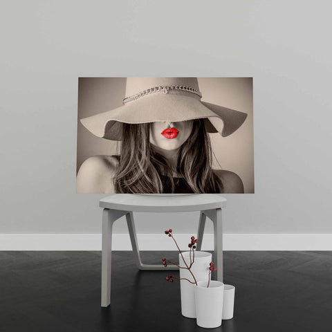 Ofertă Tablou Canvas Red Lips - clevny.ro