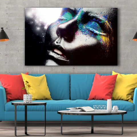 Tablou Canvas Absolutely Black - clevny.ro