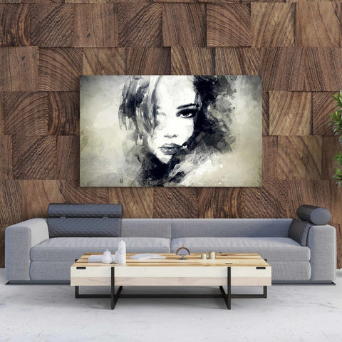 Tablou Canvas Abstract Woman Portrait - clevny.ro