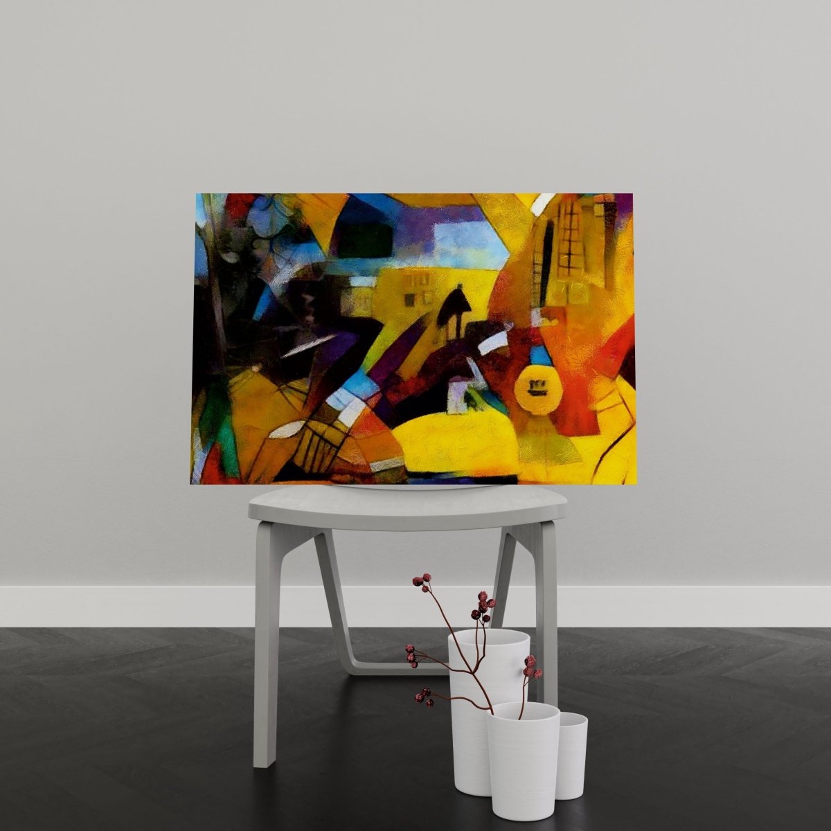 Tablou Canvas Alternative Reproductions Of Famous Paintings By Picasso - clevny.ro