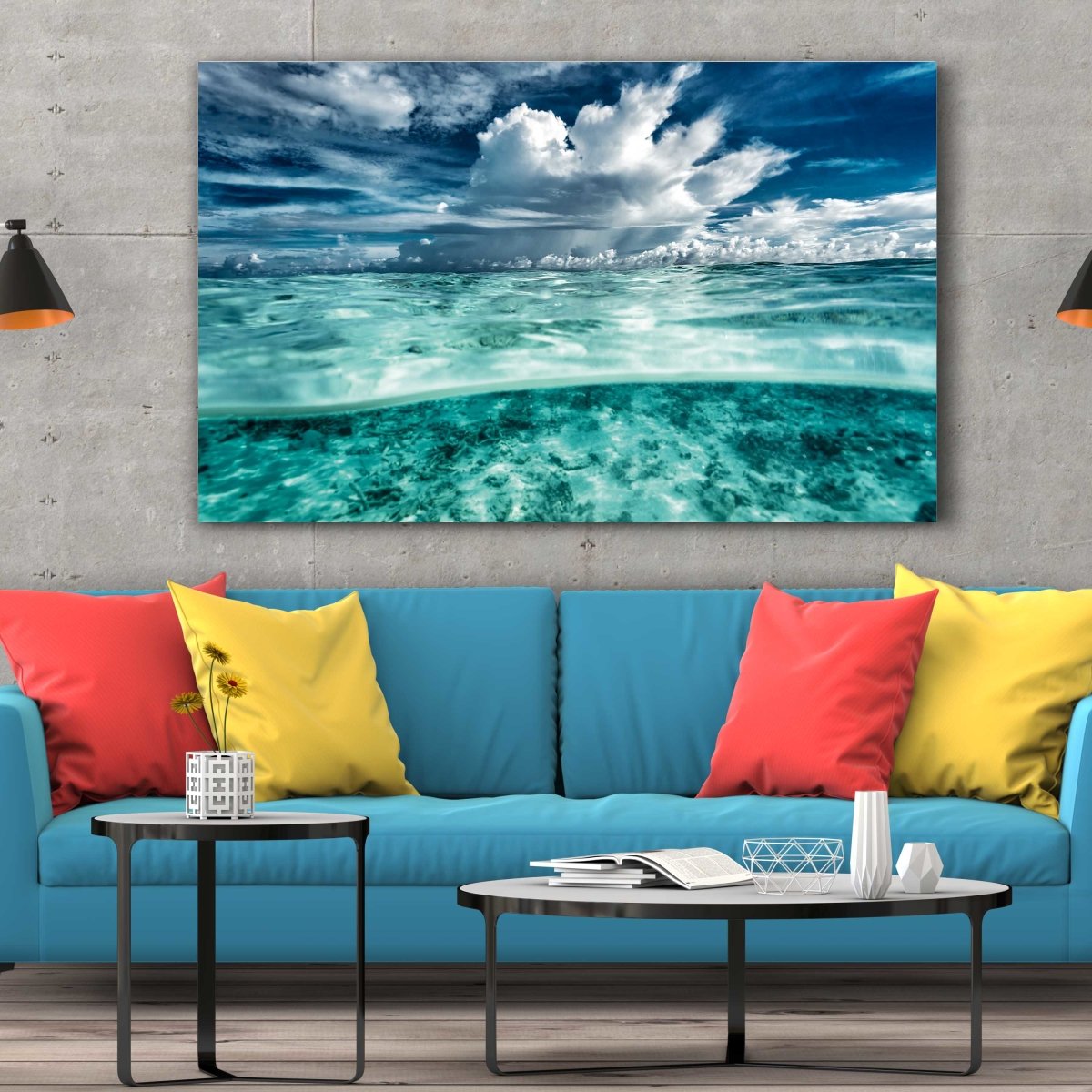 Tablou Canvas Below Sea Level - clevny.ro