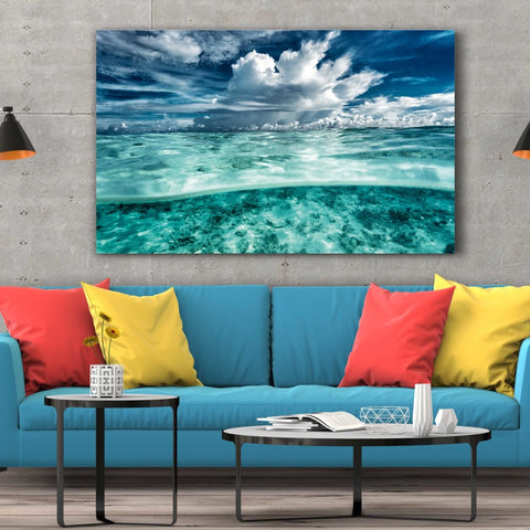 Tablou Canvas Below Sea Level - clevny.ro