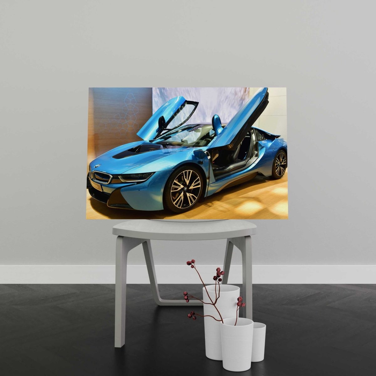 Tablou Canvas BMW i8 Car - clevny.ro