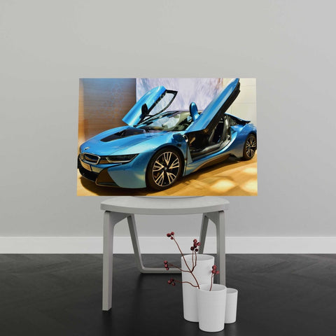 Tablou Canvas BMW i8 Car - clevny.ro