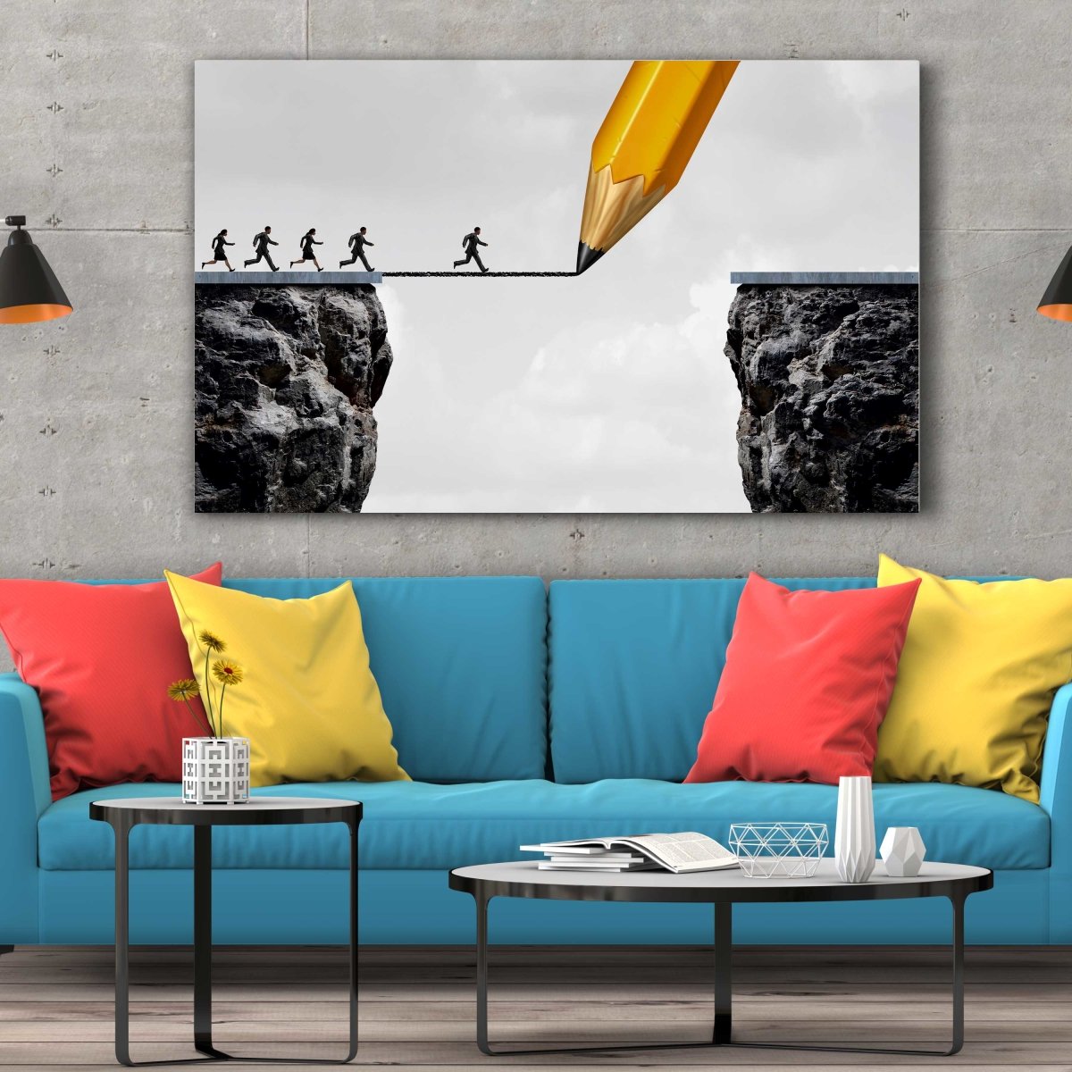 Tablou Canvas Bridging the Gap - clevny.ro