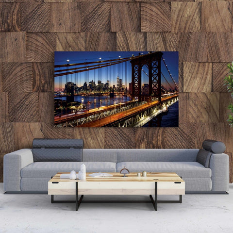 Tablou Canvas Brooklyn Bridge, Manhattan, New York - clevny.ro