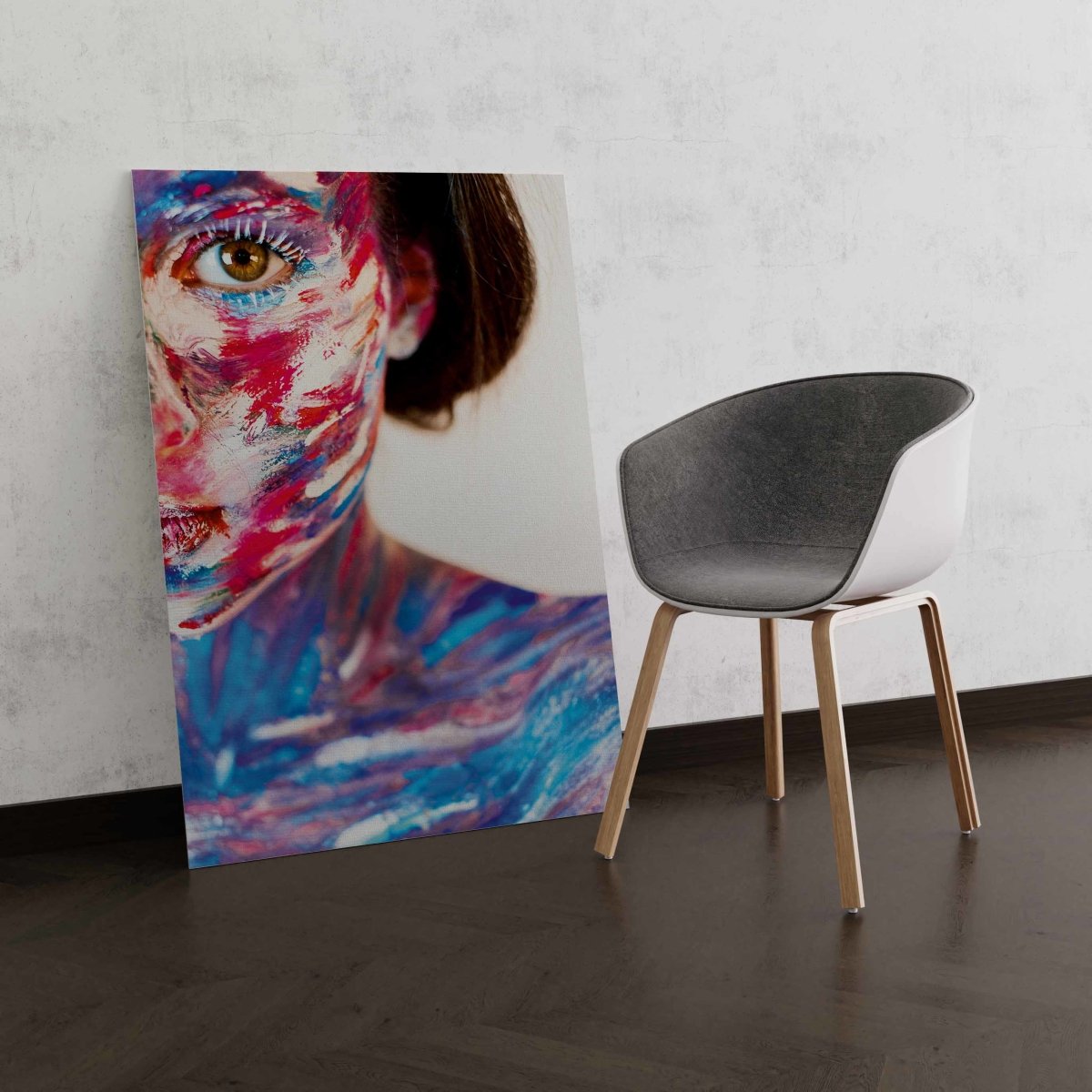 Tablou Canvas Colurful Girl - clevny.ro