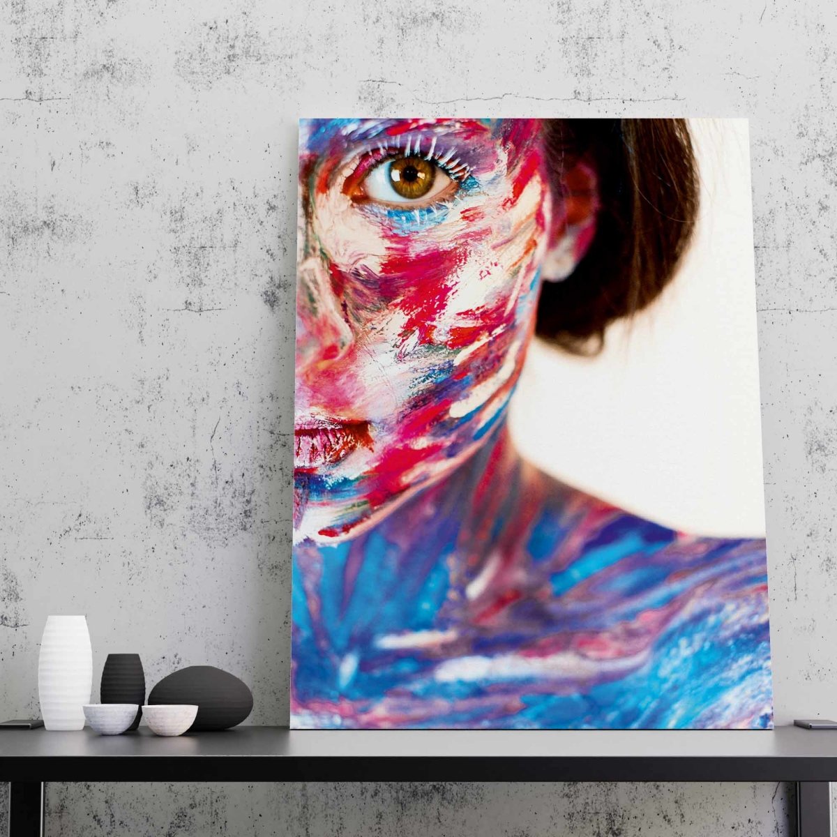 Tablou Canvas Colurful Girl - clevny.ro