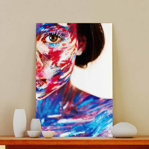 Tablou Canvas Colurful Girl - clevny.ro