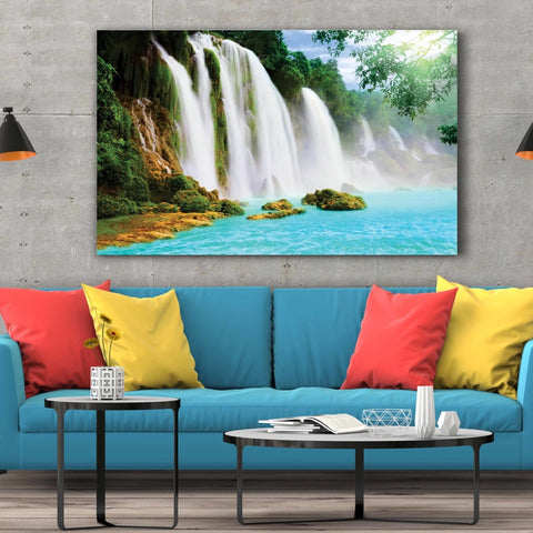 Tablou Canvas Detian Waterfall - clevny.ro
