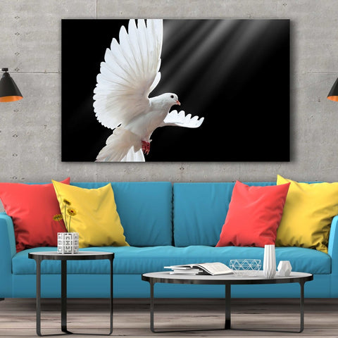 Tablou Canvas Dove in Flight - clevny.ro