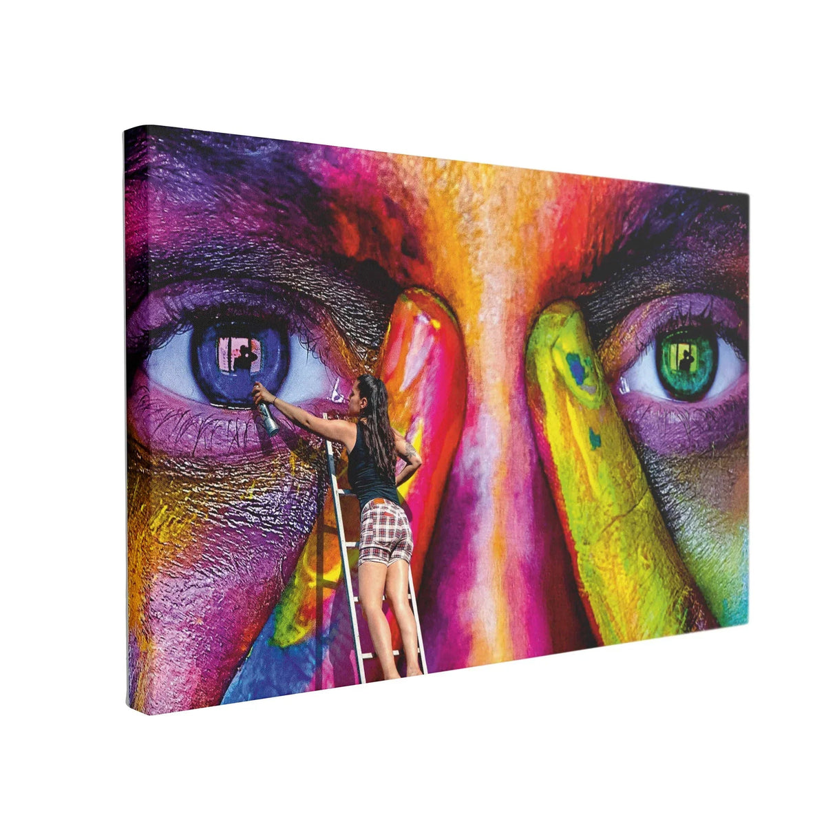 Tablou Canvas Eye Paint - clevny.ro
