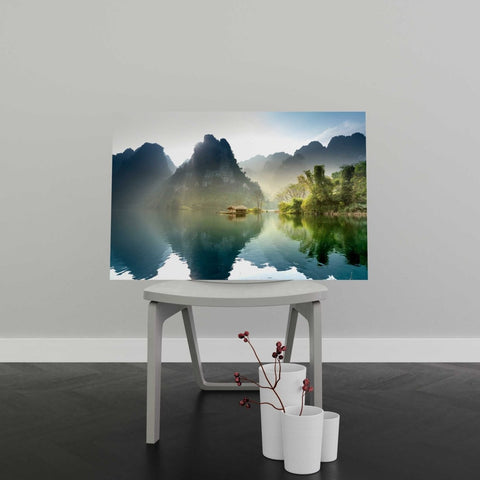 Tablou Canvas Fantastic Clouds and Sunset Sky - clevny.ro
