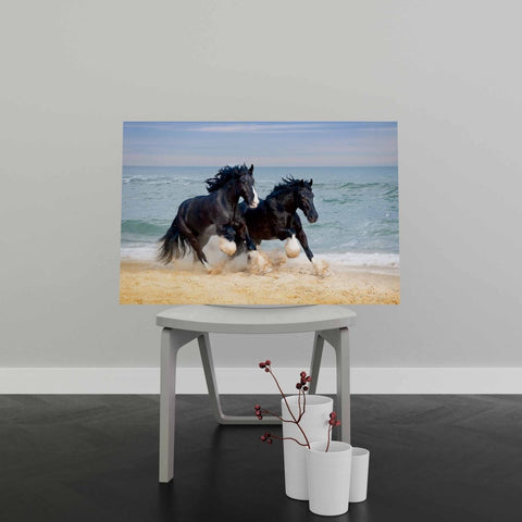 Tablou Canvas Galloping Horses - clevny.ro