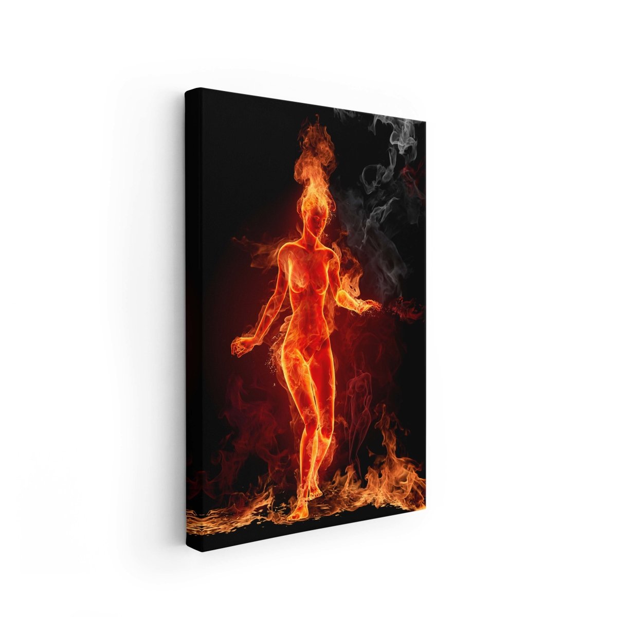 Tablou Canvas Girl on Fire - clevny.ro