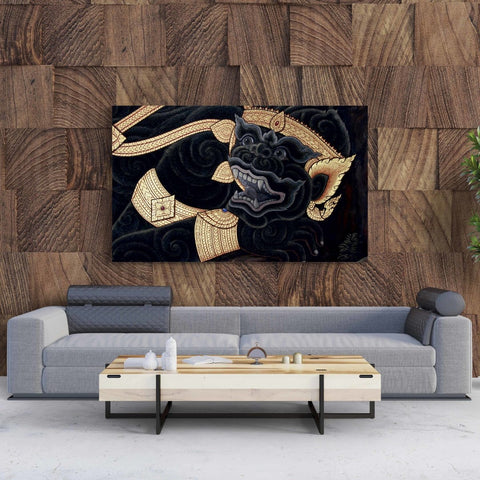 Tablou Canvas Gold Animal Spirit - clevny.ro