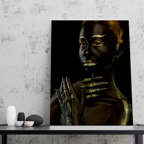 Tablou Canvas Gold Body - clevny.ro