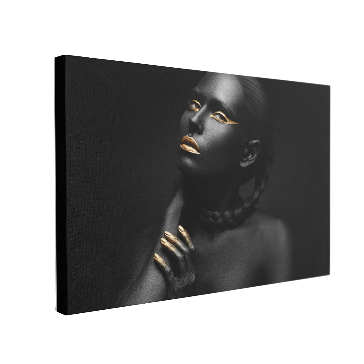 Tablou Canvas Gold Fingers - clevny.ro