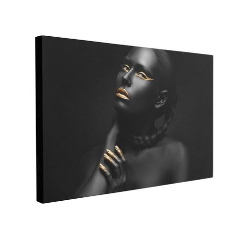 Tablou Canvas Gold Fingers - clevny.ro