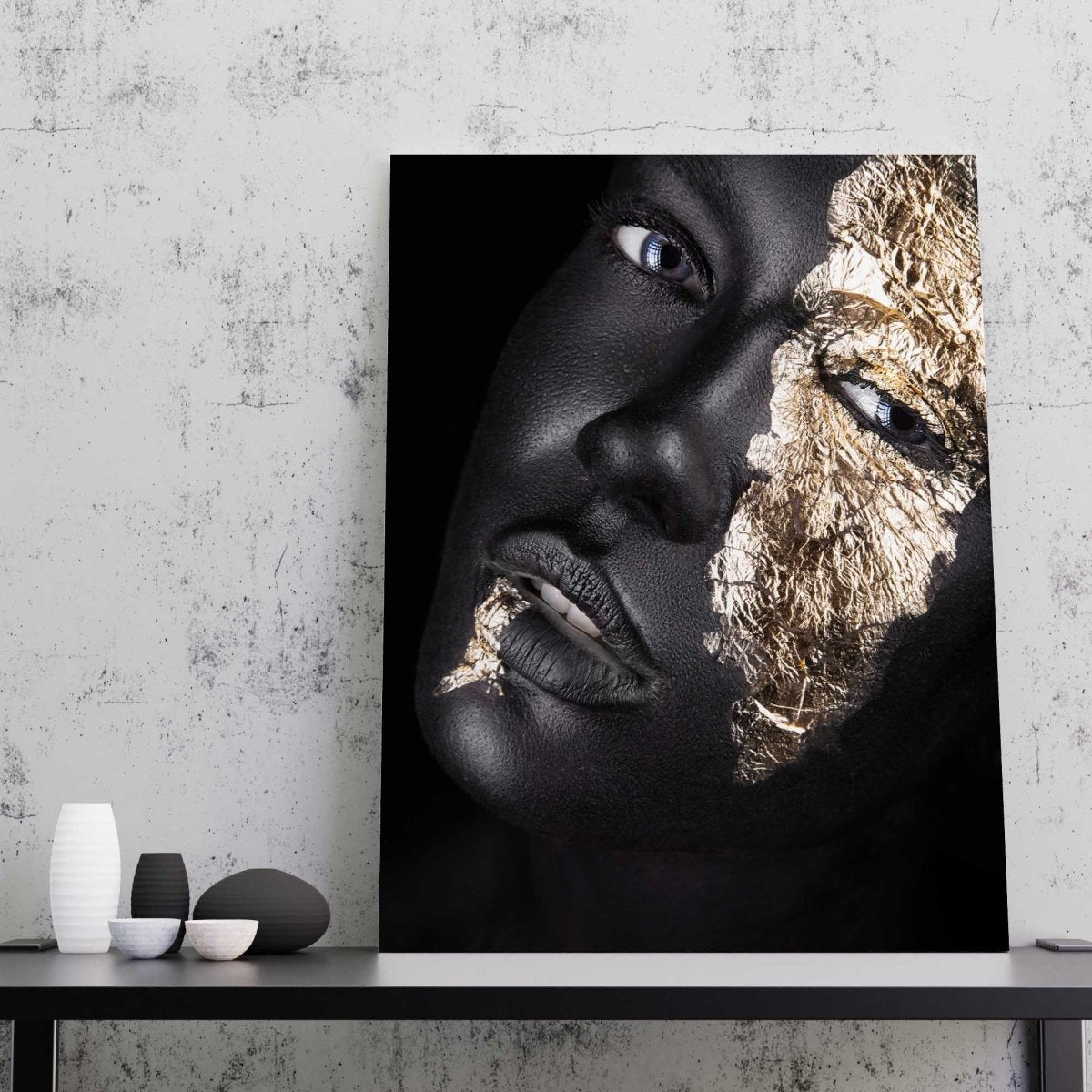 Tablou Canvas Gold Look - clevny.ro