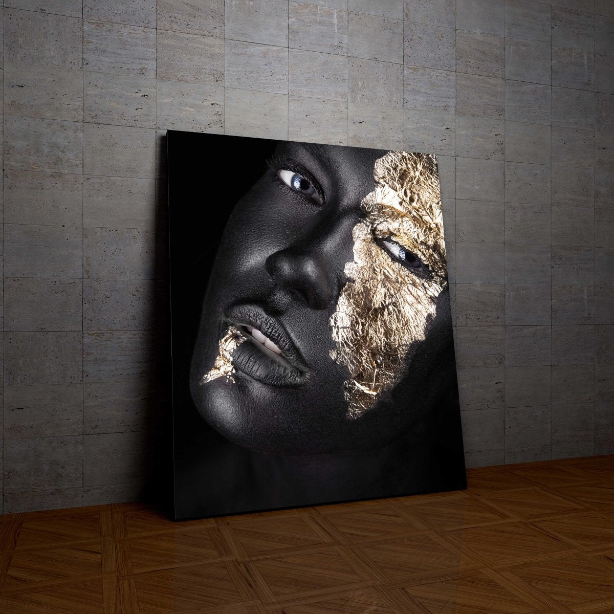 Tablou Canvas Gold Look - clevny.ro