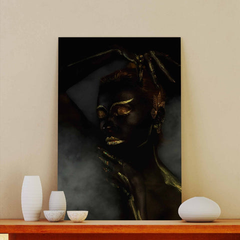 Tablou Canvas Gold Sleep - clevny.ro