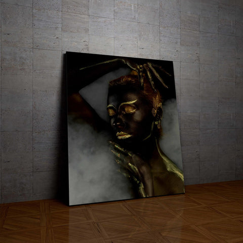 Tablou Canvas Gold Sleep - clevny.ro