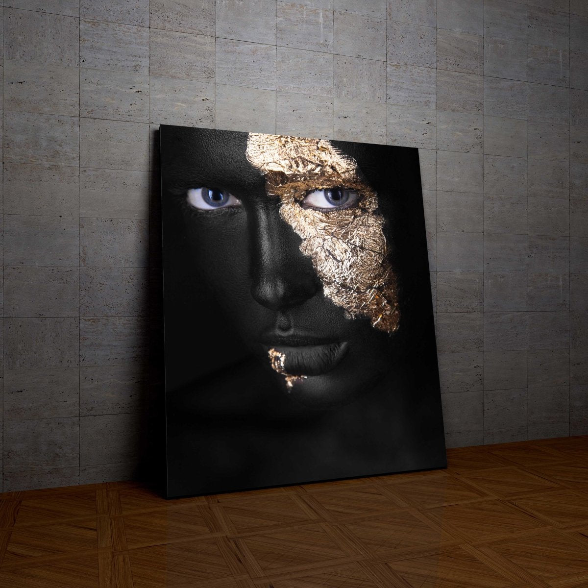 Tablou Canvas Golden Charm - clevny.ro