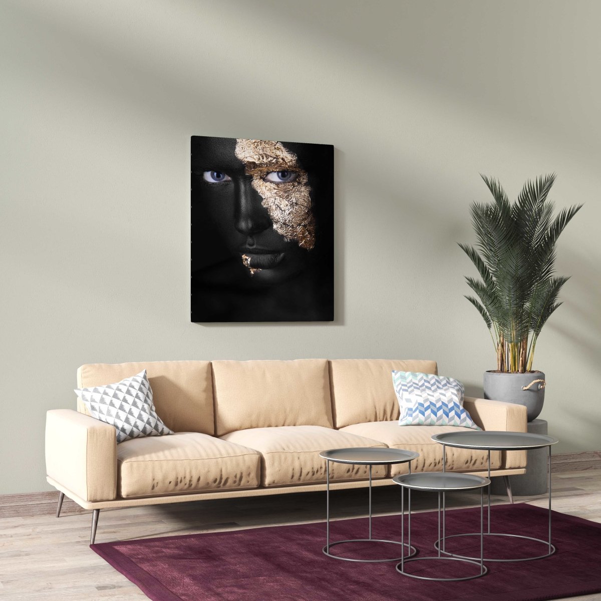 Tablou Canvas Golden Charm - clevny.ro