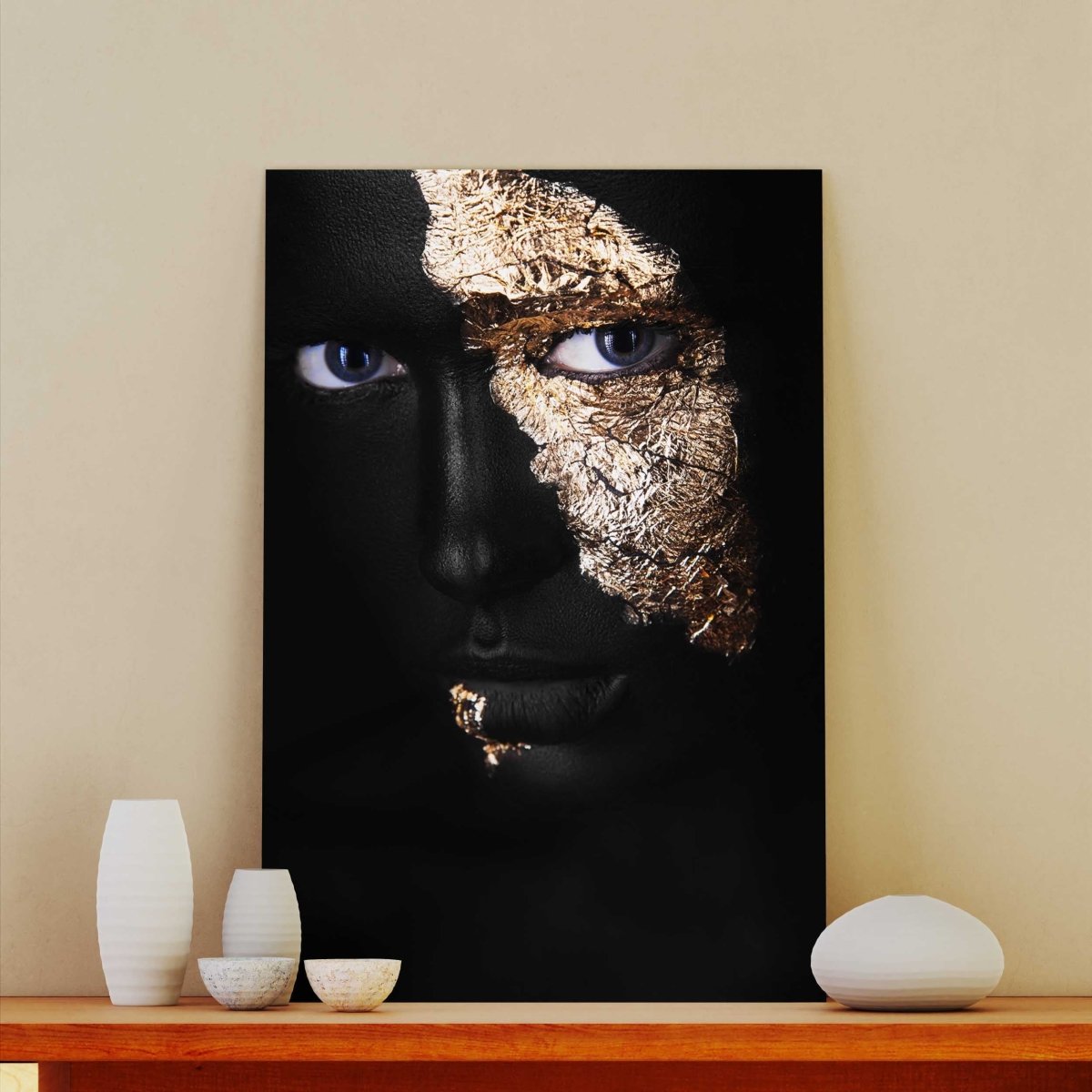 Tablou Canvas Golden Charm - clevny.ro