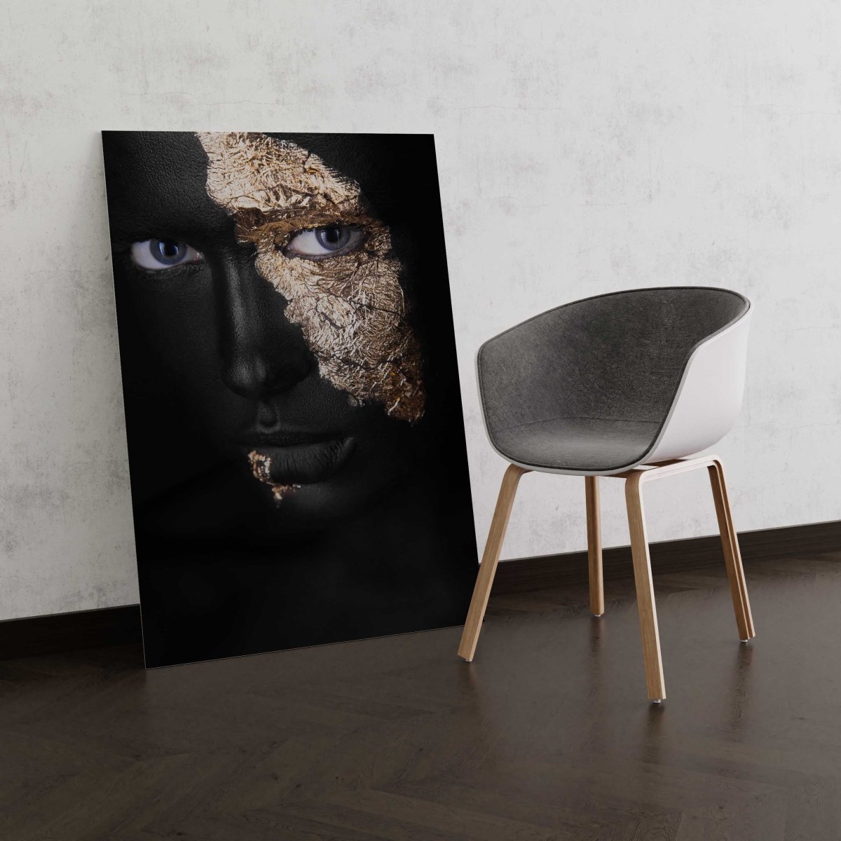 Tablou Canvas Golden Charm - clevny.ro