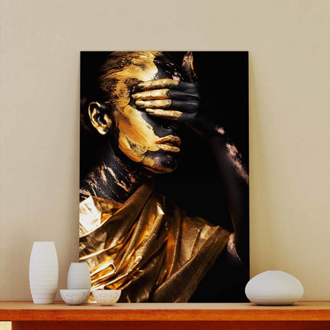 Tablou Canvas Golden Cover - clevny.ro