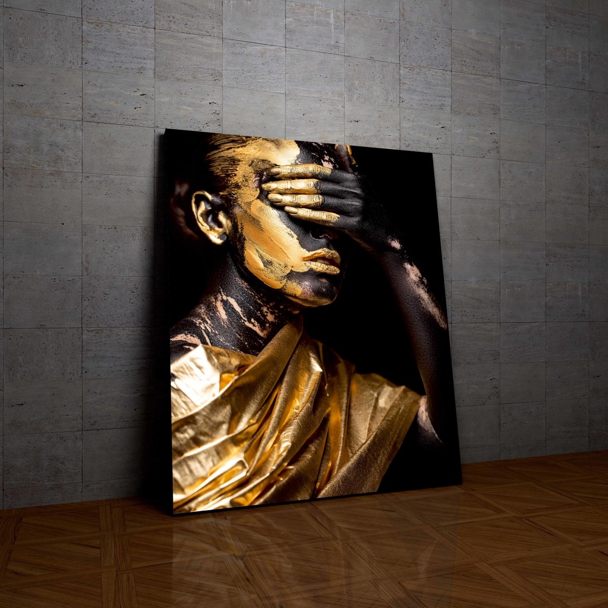 Tablou Canvas Golden Cover - clevny.ro