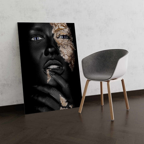 Tablou Canvas Golden Guess - clevny.ro