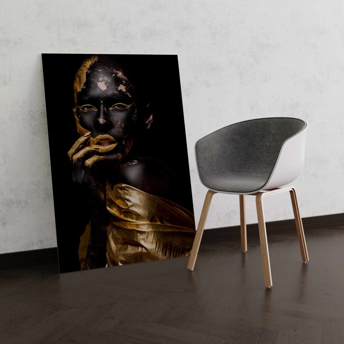 Tablou Canvas Golden Seduction - clevny.ro