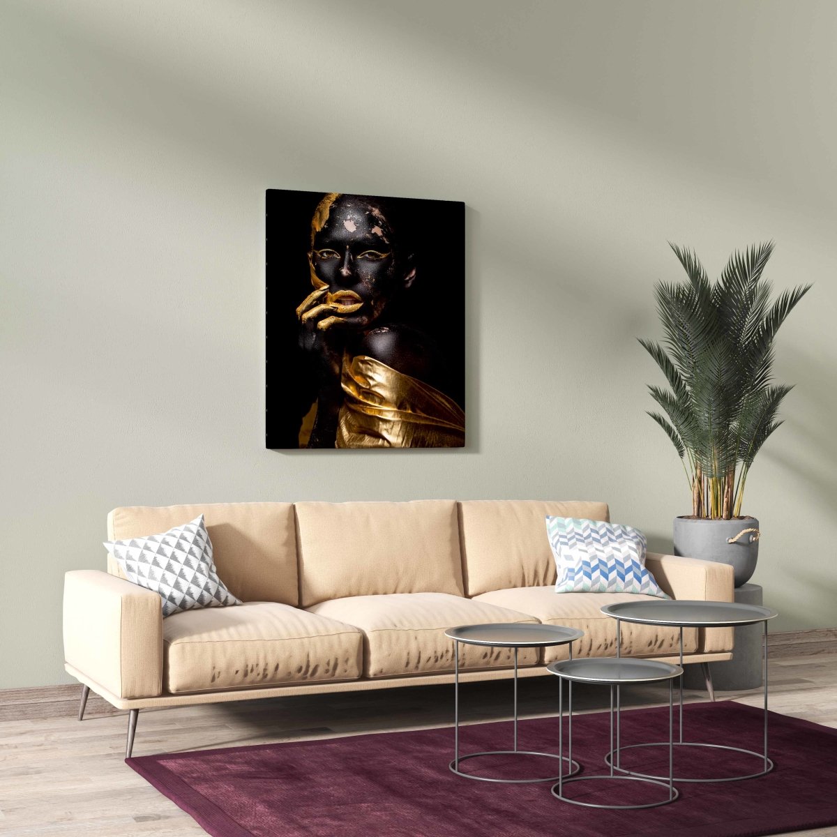 Tablou Canvas Golden Seduction - clevny.ro