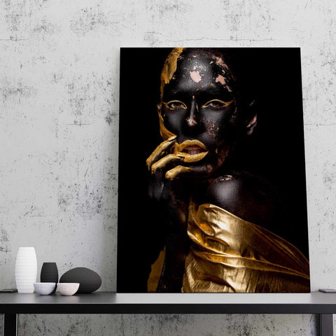 Tablou Canvas Golden Seduction - clevny.ro