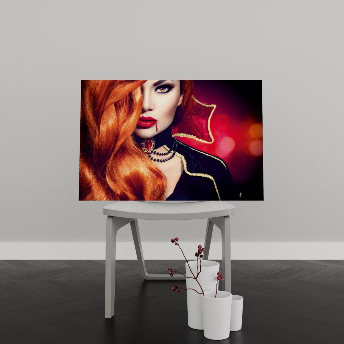 Tablou Canvas Halloween Vampire Woman - clevny.ro