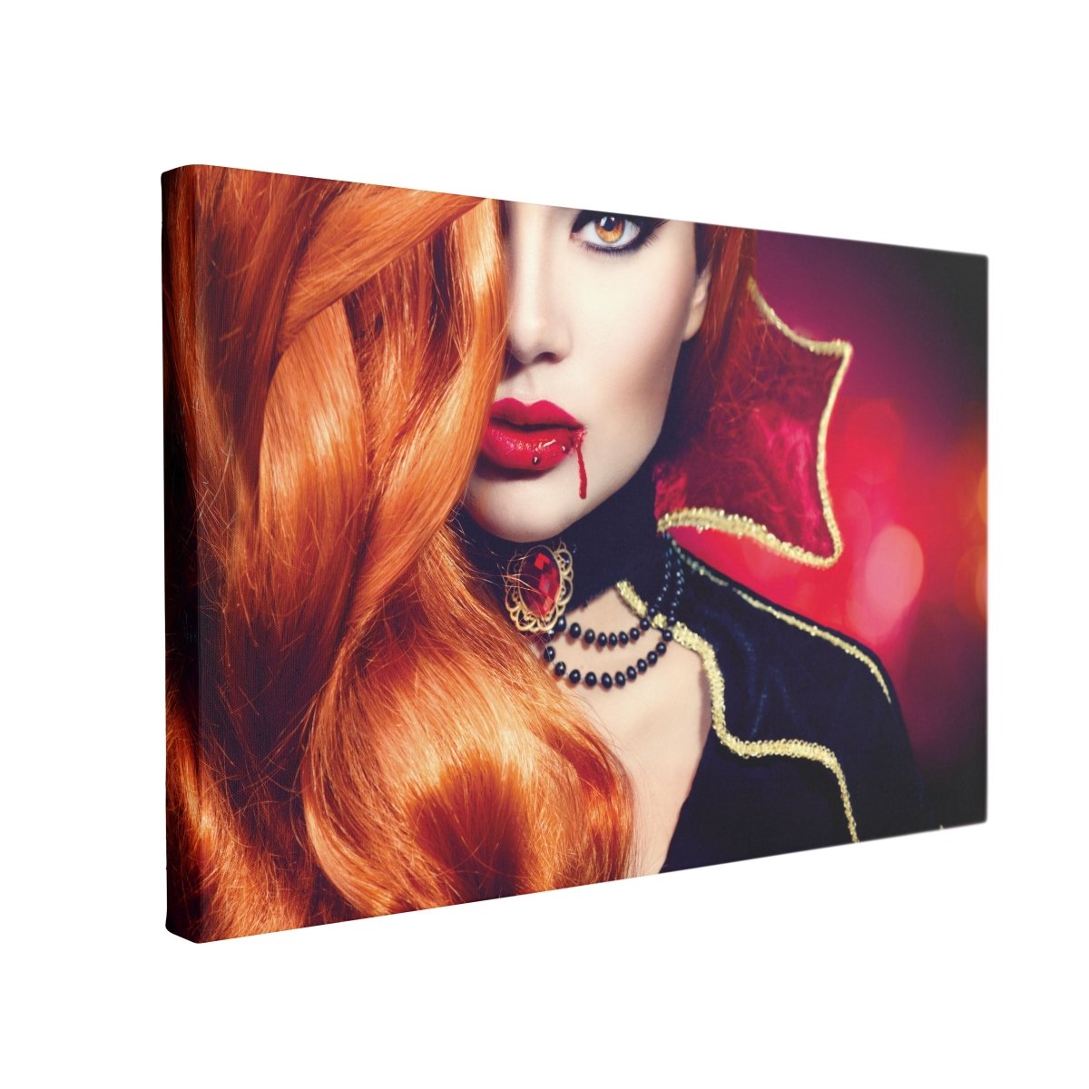 Tablou Canvas Halloween Vampire Woman - clevny.ro