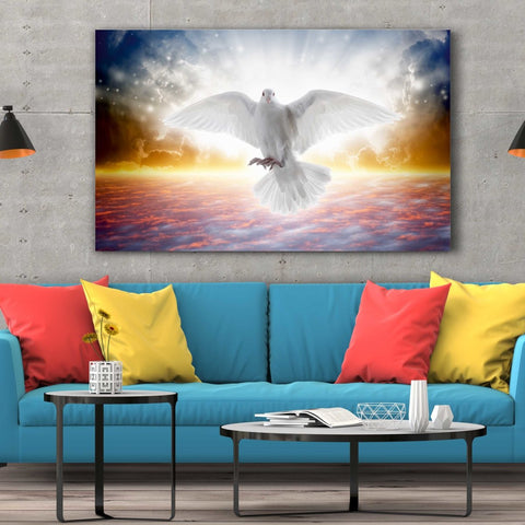 Tablou Canvas Holy Spirit Bird - clevny.ro
