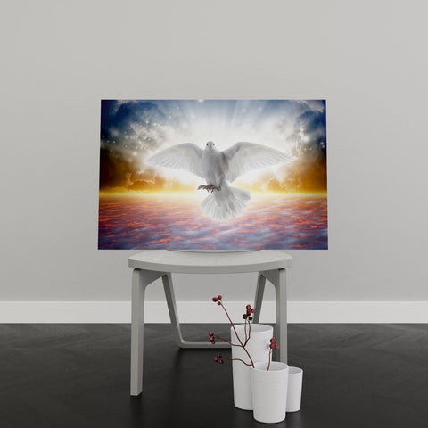 Tablou Canvas Holy Spirit Bird - clevny.ro