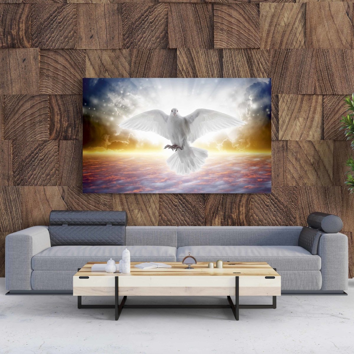 Tablou Canvas Holy Spirit Bird - clevny.ro
