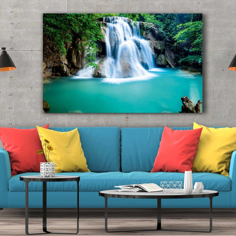 Tablou Canvas Huai Mae Khamin Waterfalls - clevny.ro