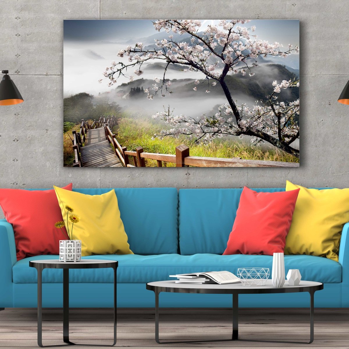 Tablou Canvas Japanese Walkway - clevny.ro