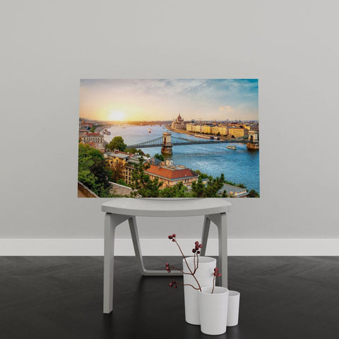 Tablou Canvas Landmarks of Budapest - clevny.ro