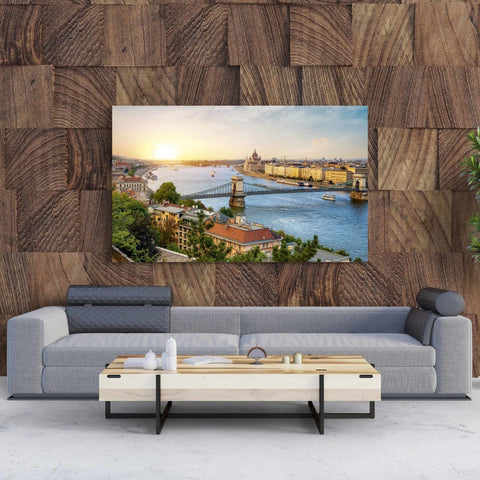 Tablou Canvas Landmarks of Budapest - clevny.ro