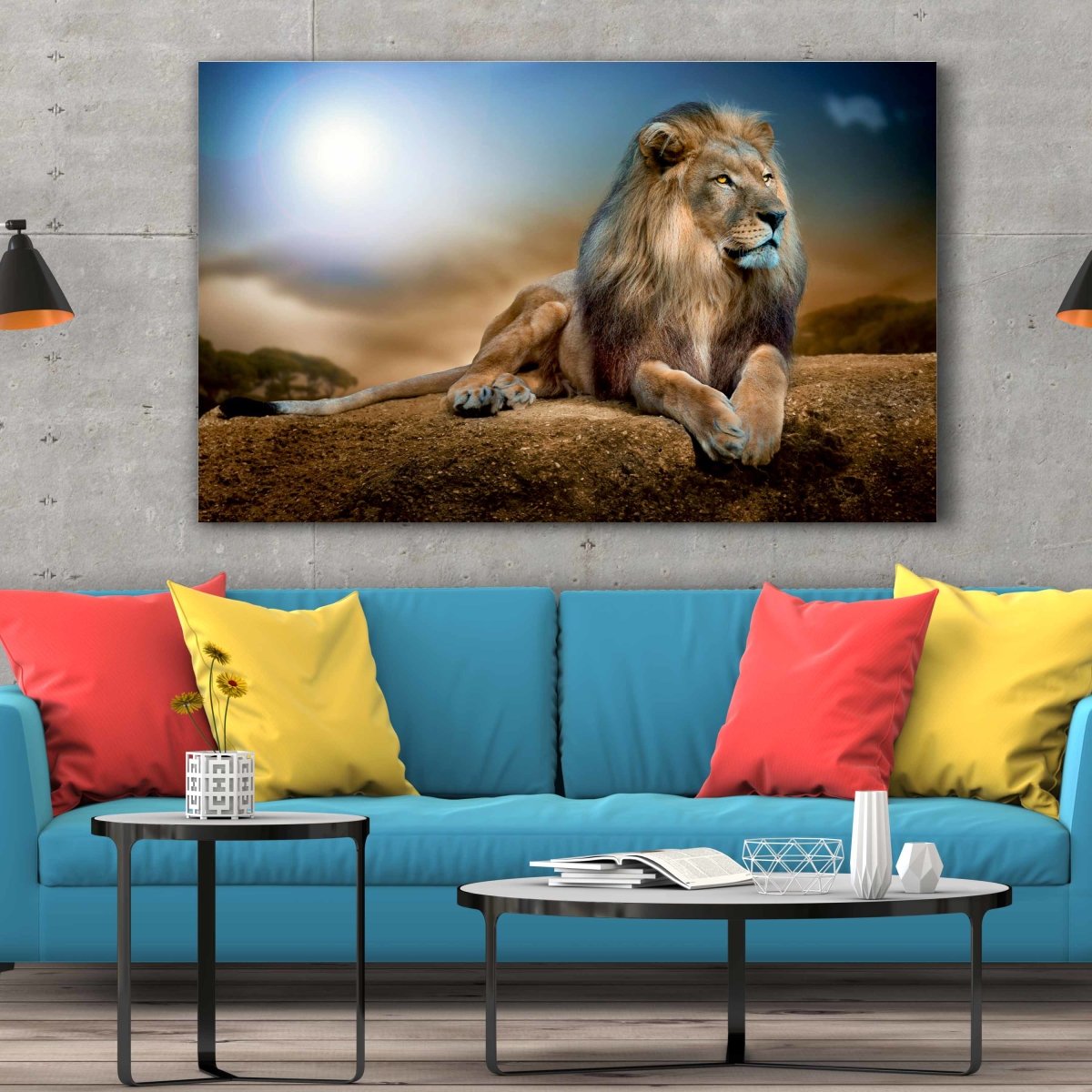 Tablou Canvas Lion King - clevny.ro