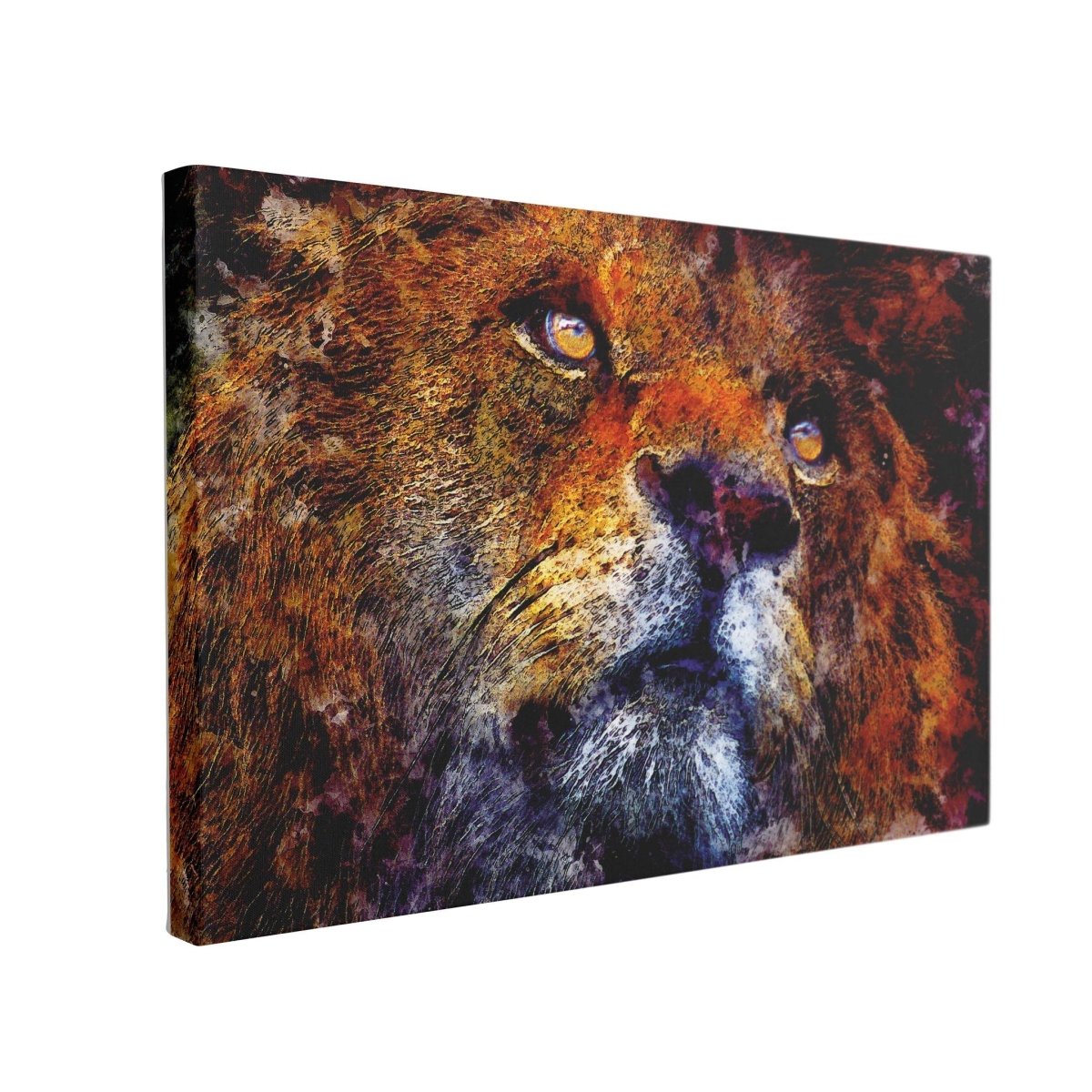 Tablou Canvas Lion Sauvage - clevny.ro