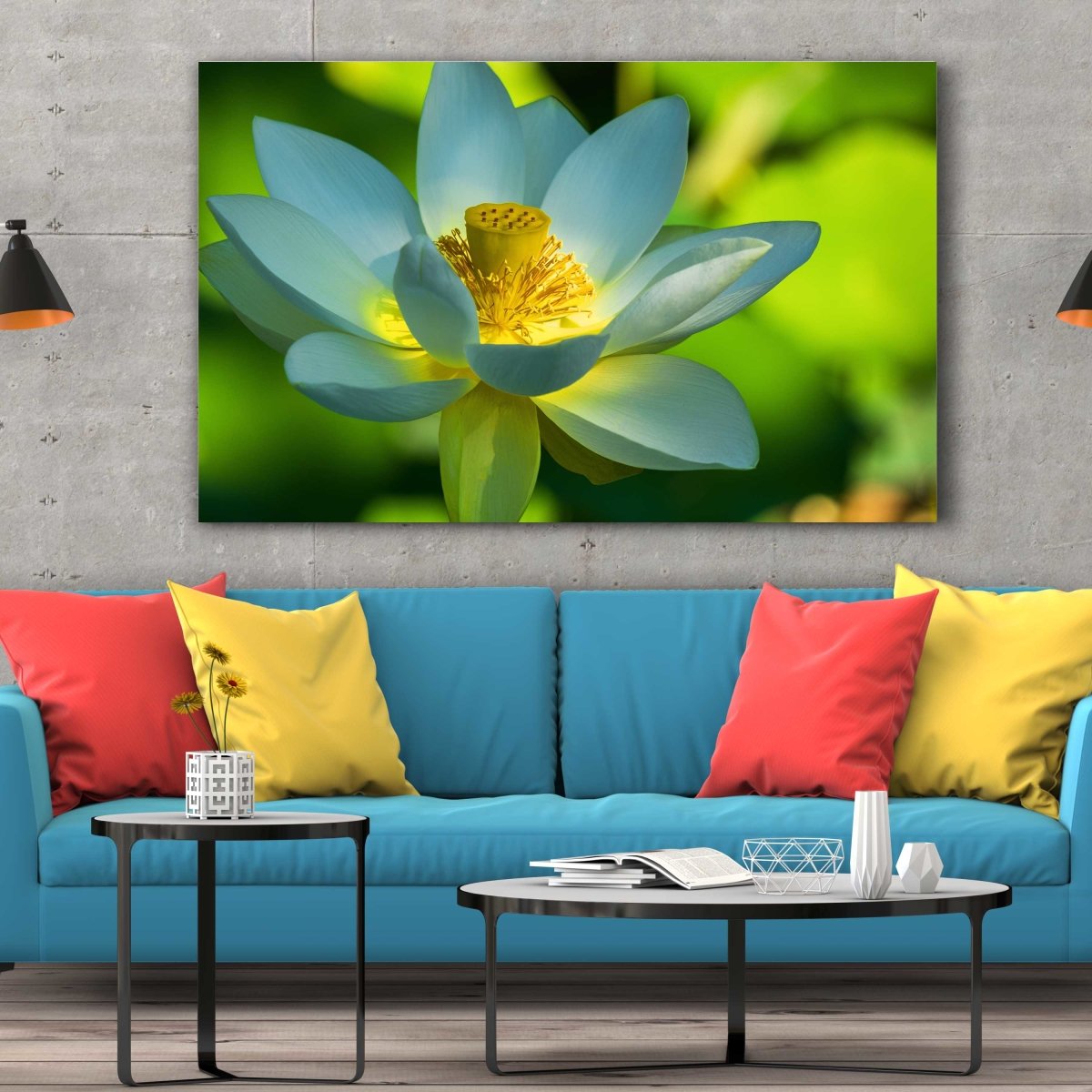 Tablou Canvas Lotus Flower - clevny.ro