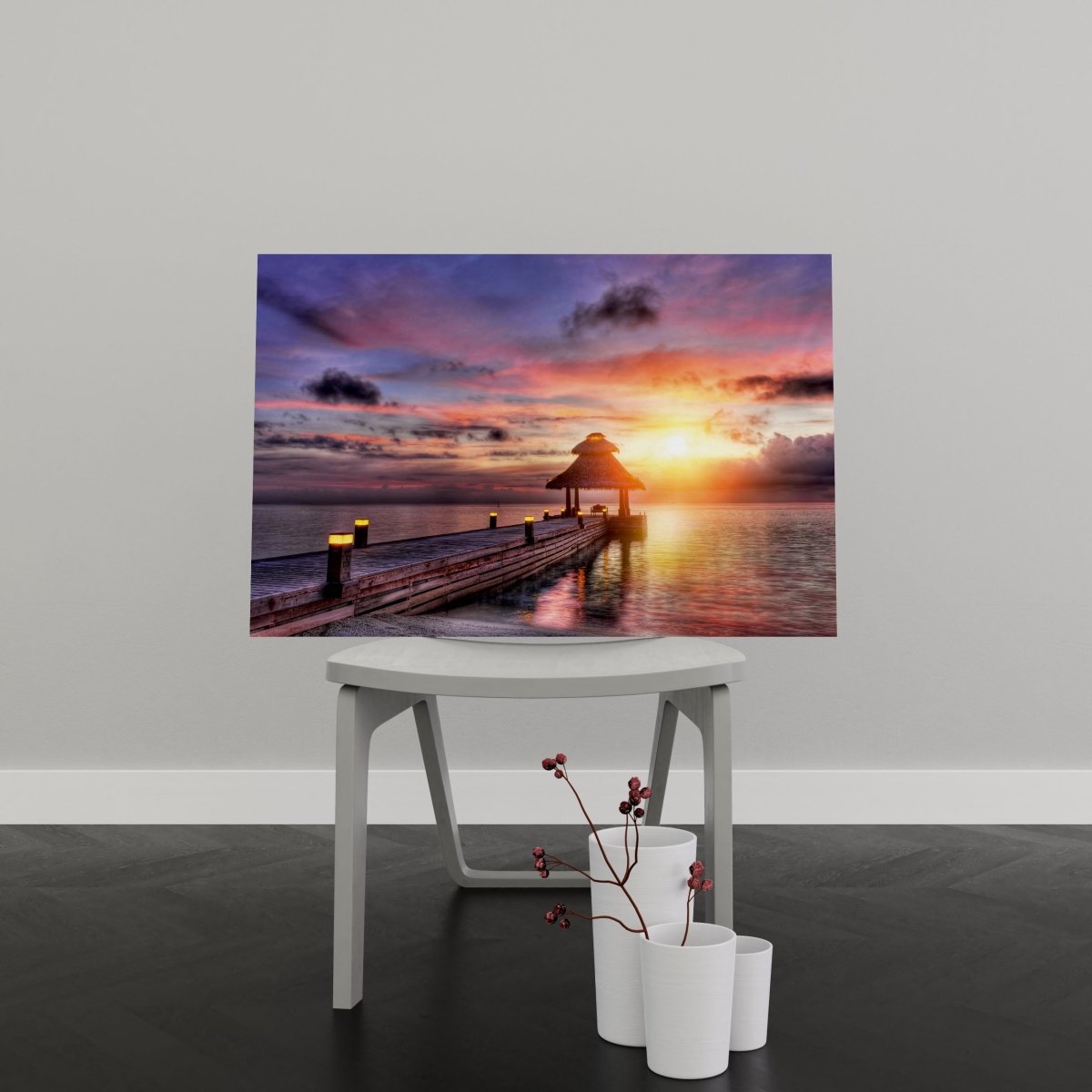 Tablou Canvas Maldives Sunset - clevny.ro